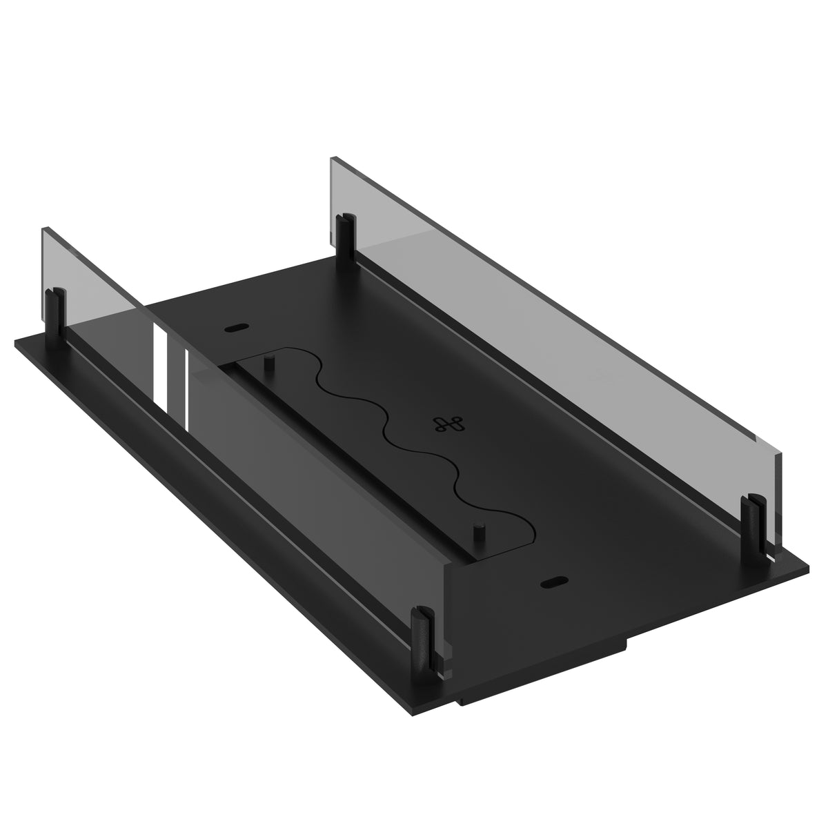 Solo Insert Fireplace With Glass 60 cm