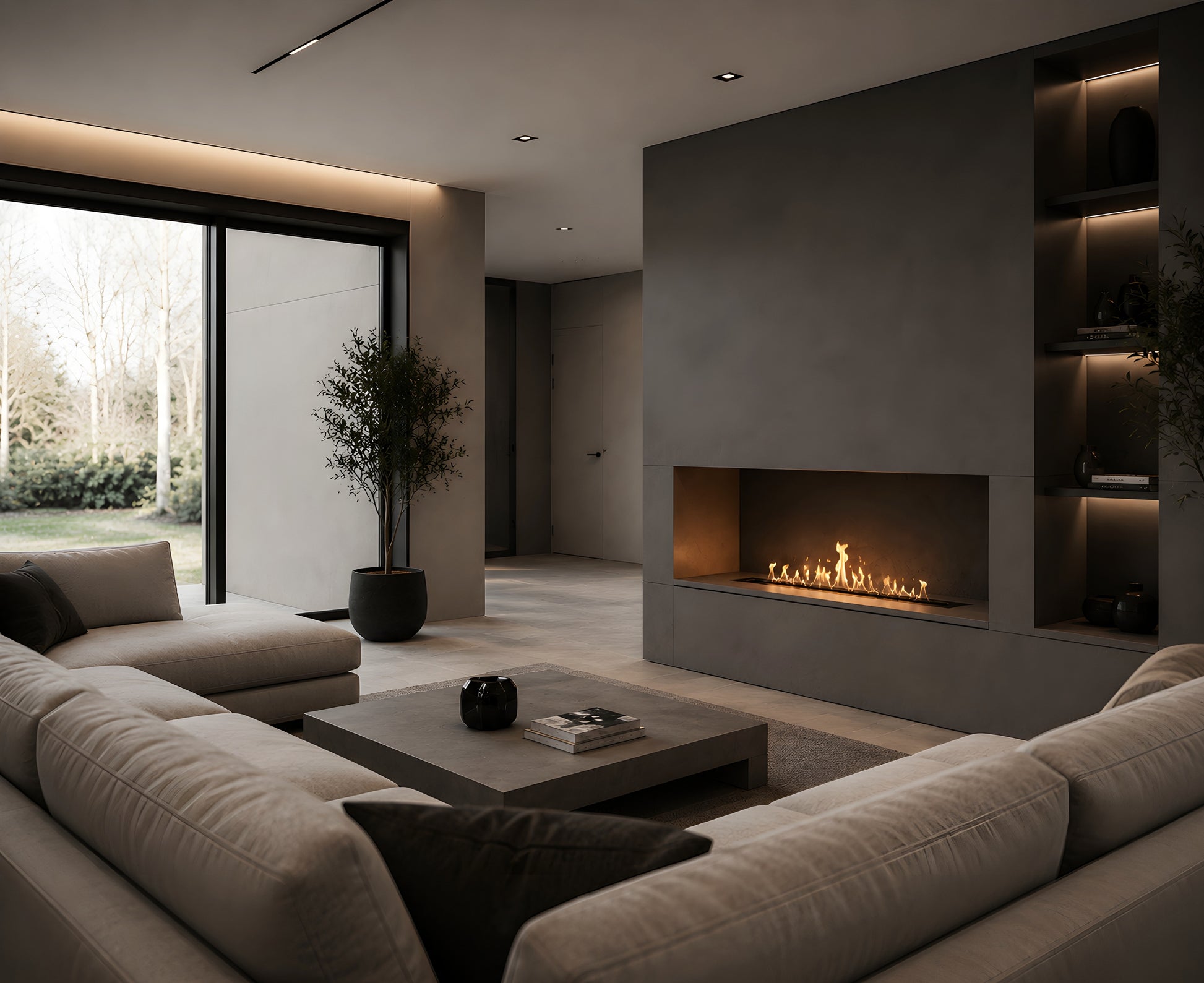 Solo Line Stainless Steel Built-in Burner 100 cm