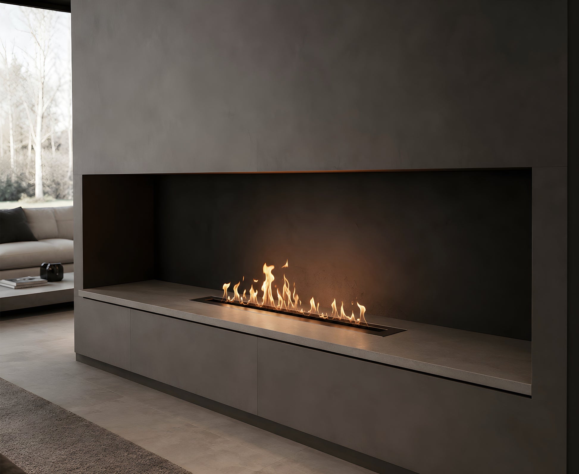 Solo Line Stainless Steel Built-in Burner 100 cm