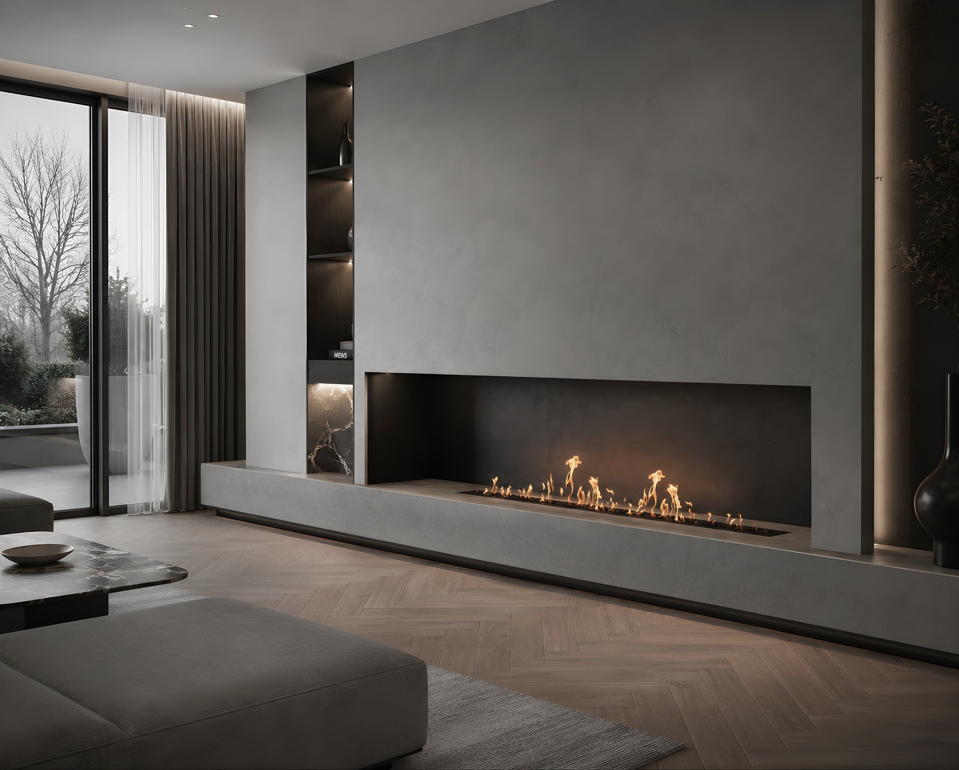 Solo Wave Built-in Burner 190 cm