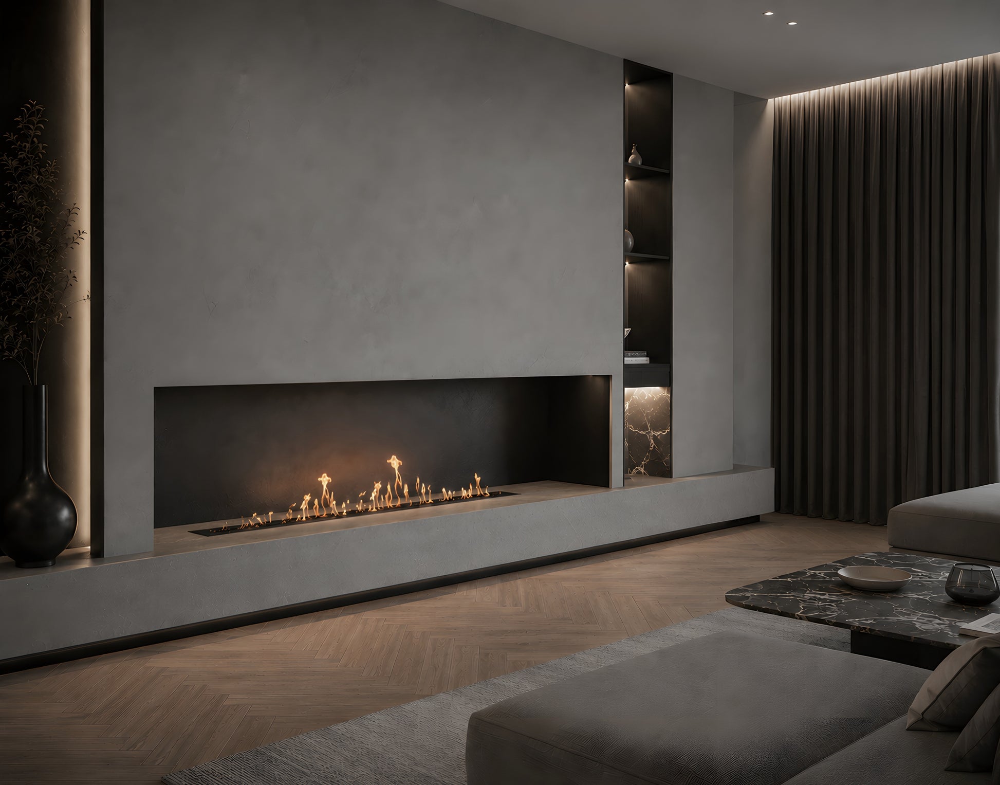 Solo Wave Built-in Burner 190 cm