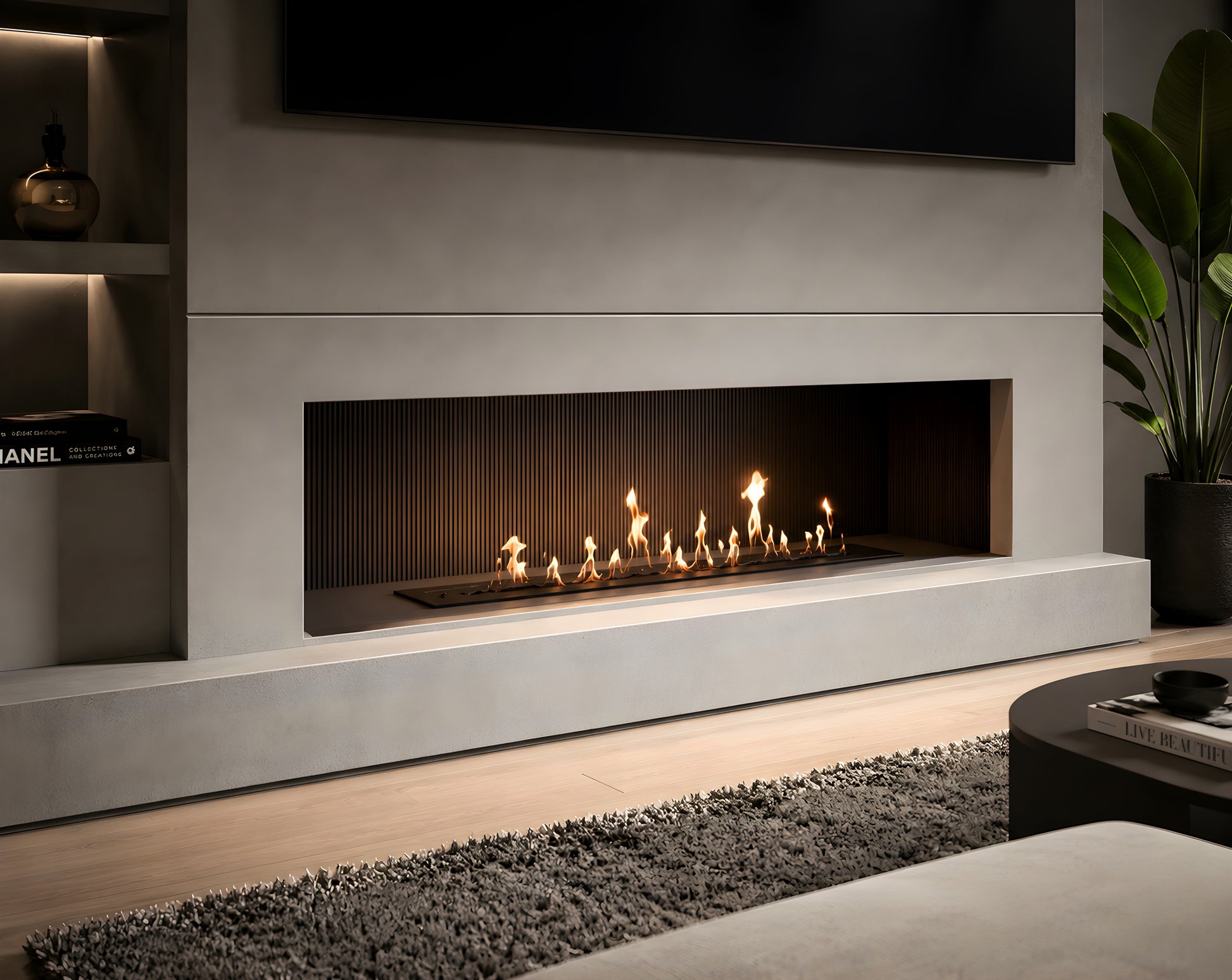 Solo Wave Stainless Steel Built-in Burner 100 cm