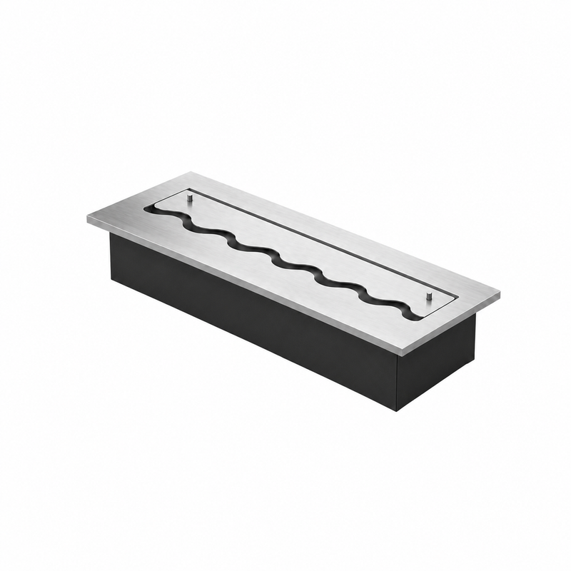 Solo Wave Stainless Steel Built-in Burner 60 cm