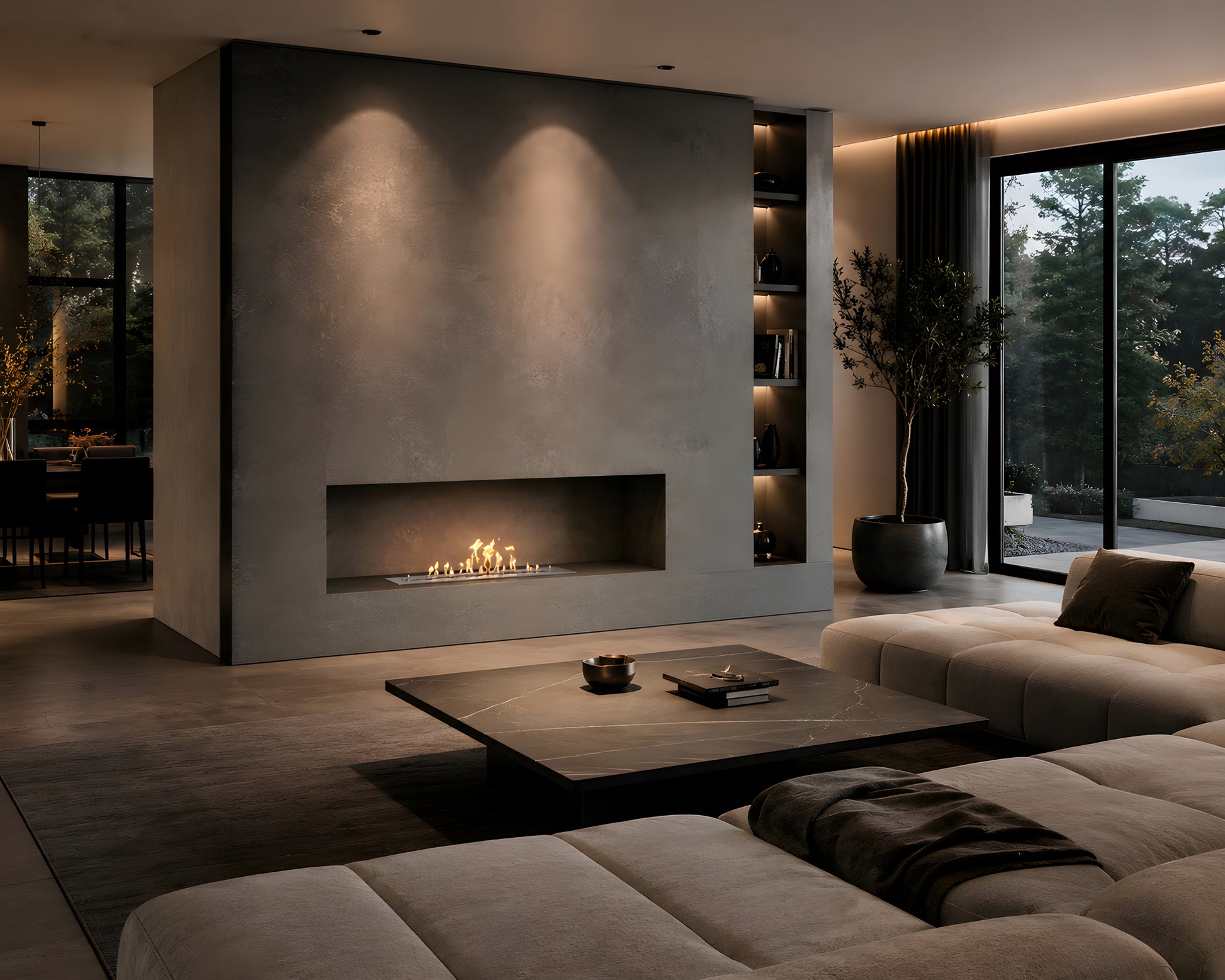 Solo Wave Stainless Steel Built-in Burner 70 cm