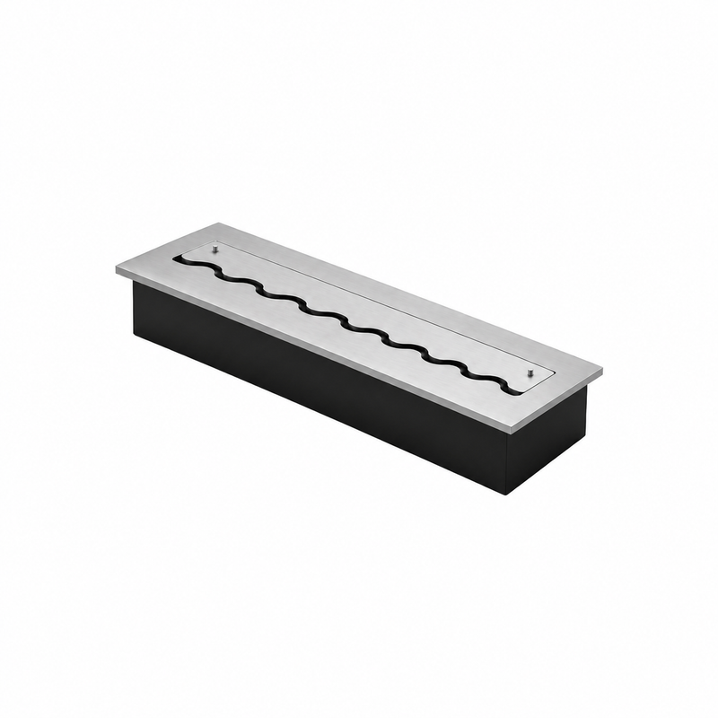 Solo Wave Stainless Steel Built-in Burner 80 cm