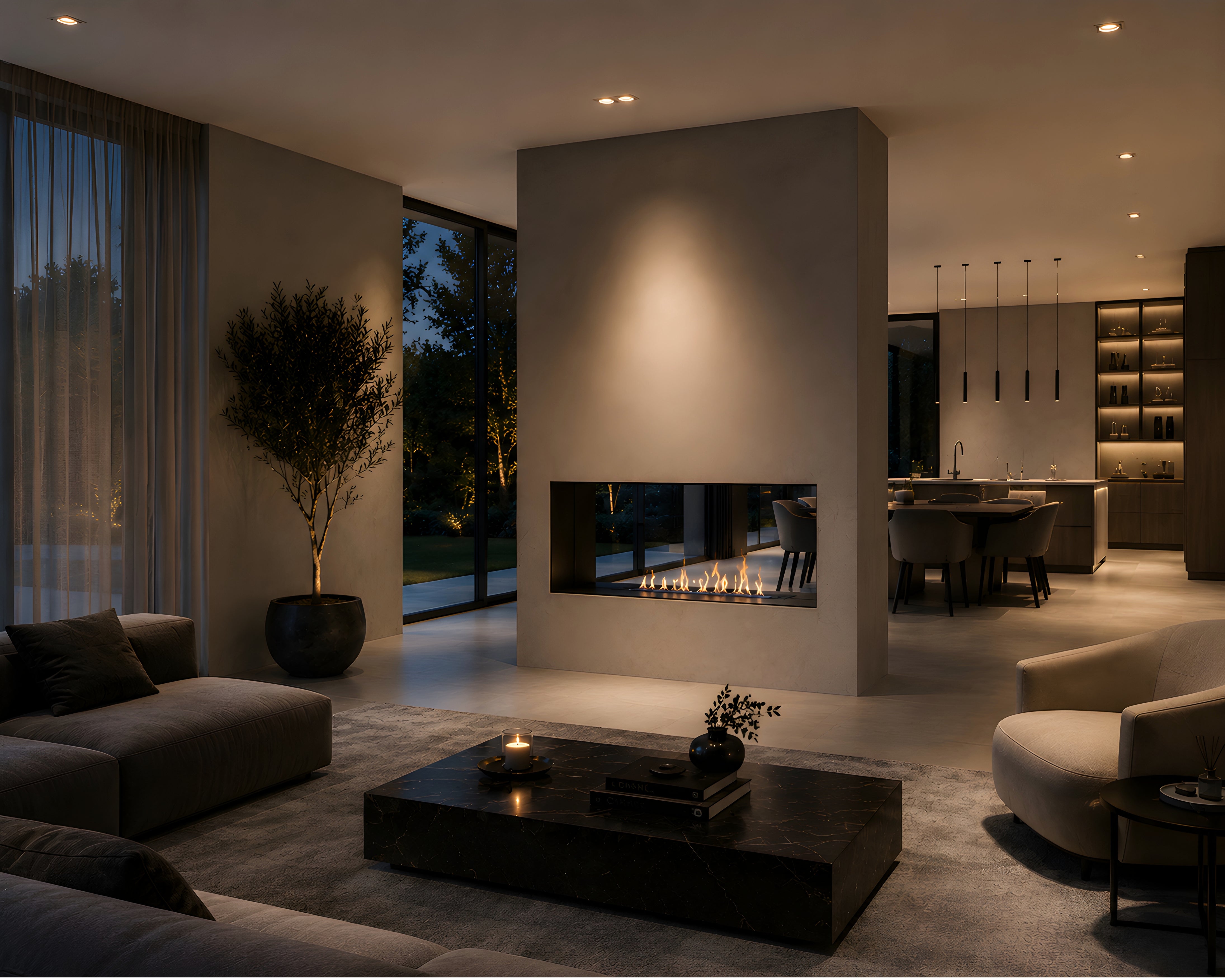 Image of Solo Wave Stainless Steel Built-in Burner 90 cm