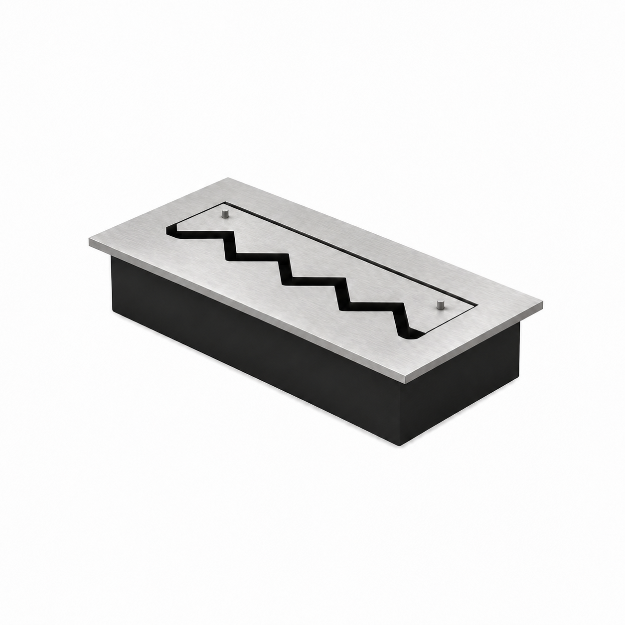 Solo Zigzag Stainless Steel Built-in Burner 40 cm