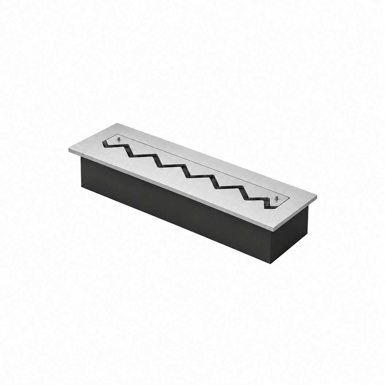 Solo Zigzag Stainless Steel Built-in Burner 70 cm