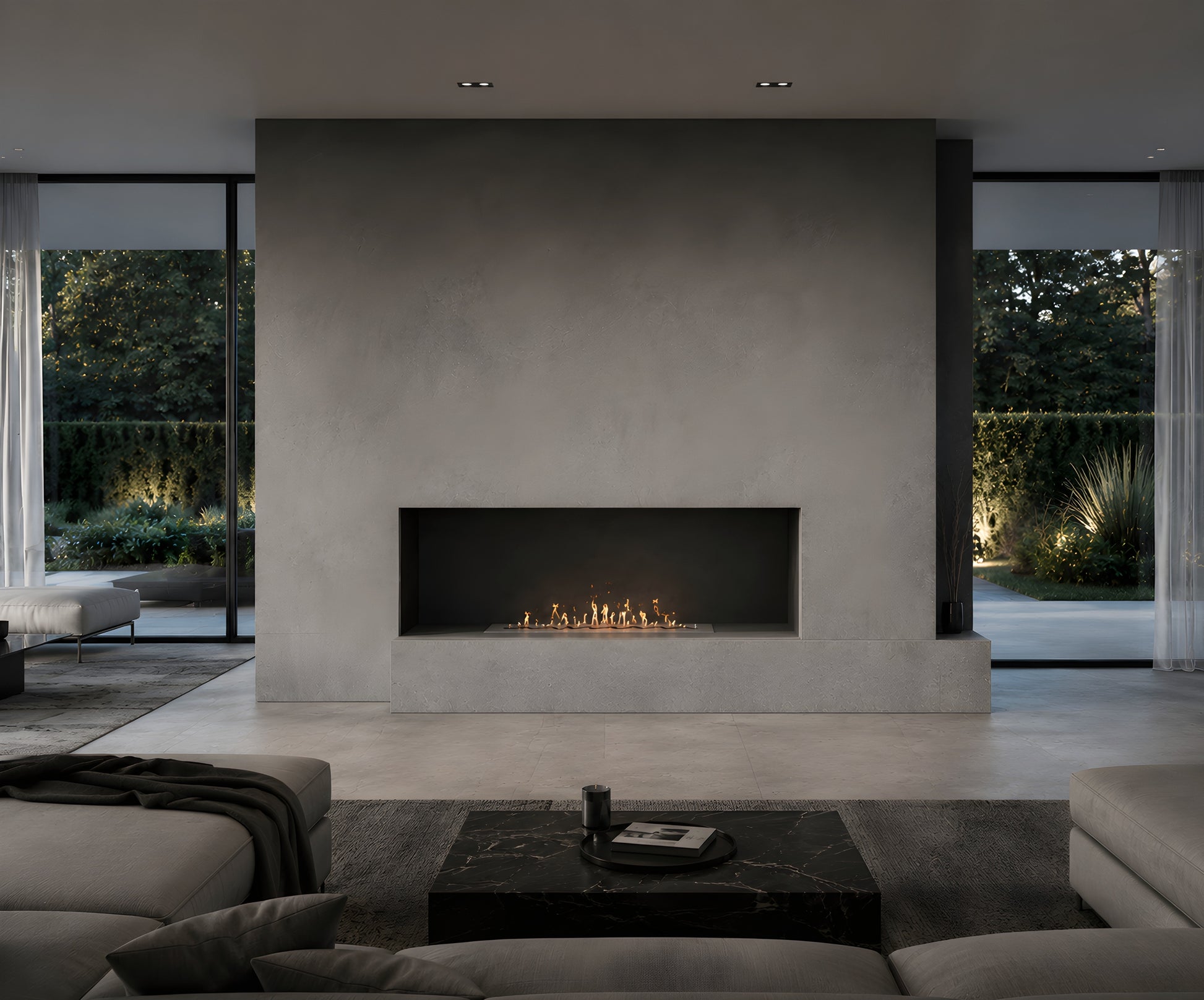 Solo Zigzag Stainless Steel Built-in Burner 80 cm