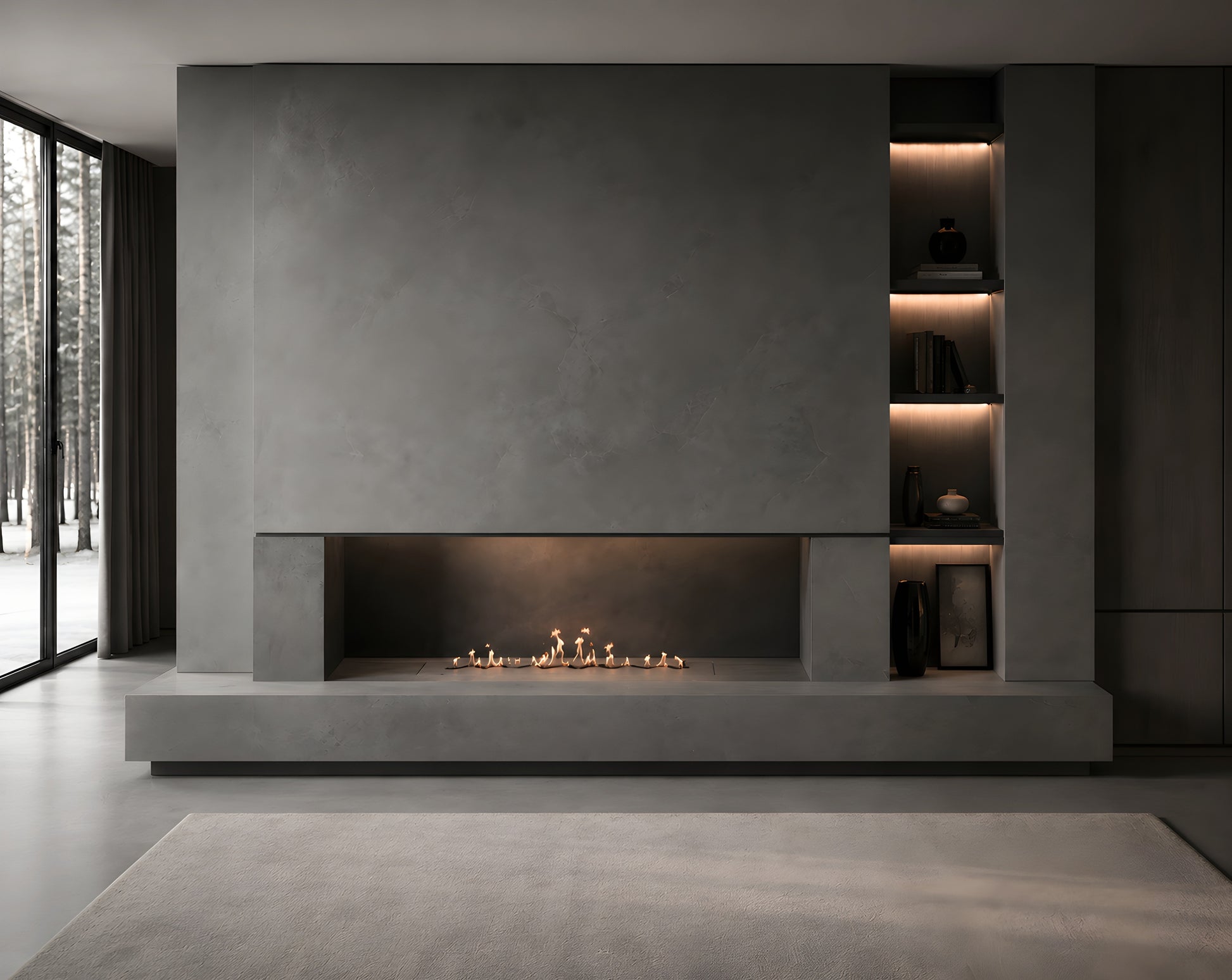 Solo Zigzag Stainless Steel Built-in Burner 90 cm