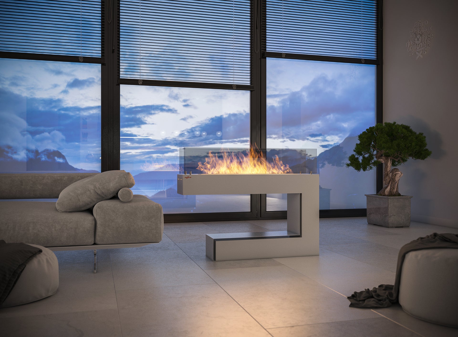 Spectrum Freestanding Fireplace