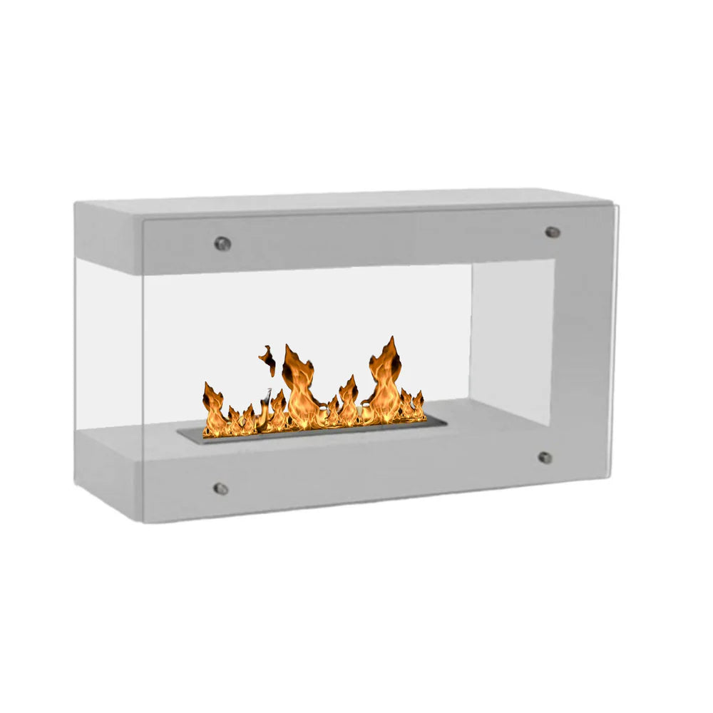 Image of Vera Freestanding Floor Fireplace 90 cm